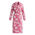thumbnail image 5 of Time and Tru Women's and Women's Plus Midi Shirtdress with Long Sleeves, Sizes XS-4X, 5 of 5