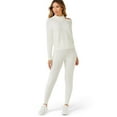 thumbnail image 2 of Sofia Jeans by Sofia Vergara Women's Cutout Cable Sweater, 2 of 6