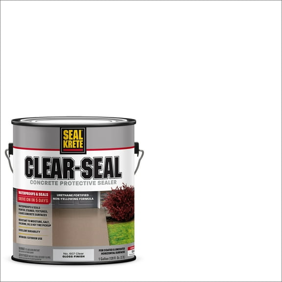 Clear-Seal, Seal-Krete Gloss Concrete Protective Sealer-607001, Gallon