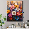 thumbnail image 4 of Qisvanset 12x16 Inch With Frame 2D Flat Wall Art Isaiah Flower Market Bible Verse Colorful Home Gift Art, 4 of 8