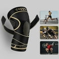 thumbnail image 2 of Copper Knee Brace for Women and Men(2 pack)-Knee Compression Sleeve with Straps,Knee Braces for Knee Pain,Knee Support for Arthritis, 2 of 8