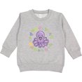 thumbnail image 2 of Inktastic Octopus Cute Girls Toddler Sweatshirt, 2 of 4