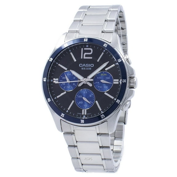 Casio Enticer Analog Quartz MTP-1374D-2AV MTP1374D-2AV Men's Watch
