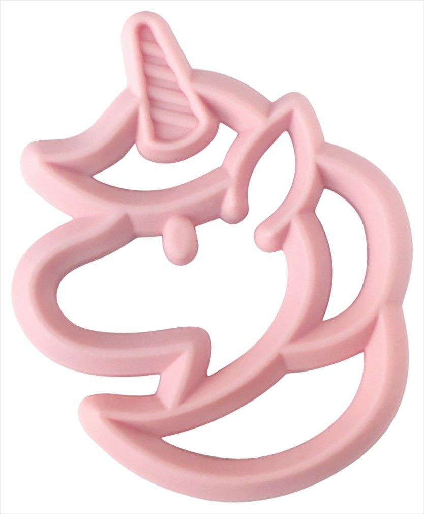 Itzy Ritzy Unicorn Teether One Size Light pink