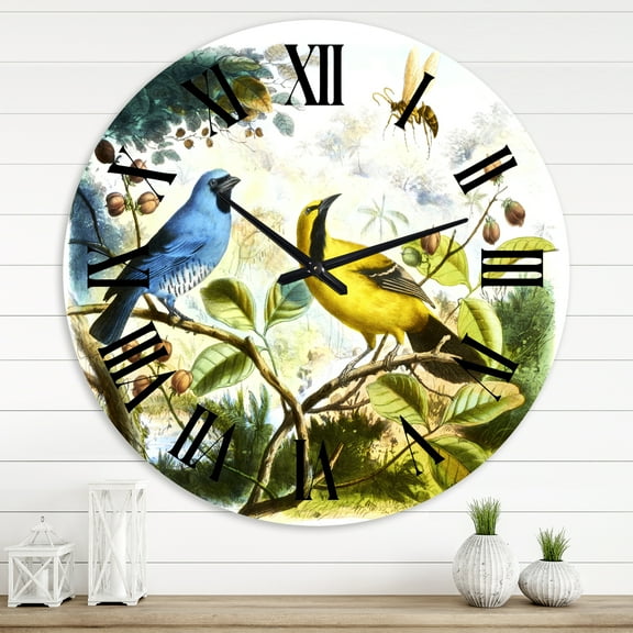 Designart 1 in Quartz Traditional Wall Clock