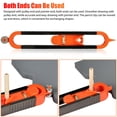 thumbnail image 4 of Precise Contour Gauge With Lock Woodworking Edge Measuring Profile Ruler, 4 of 5