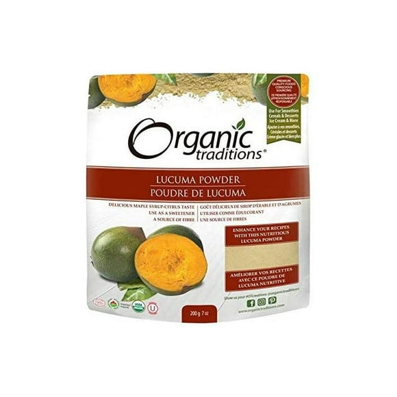 Organic Traditions - Organic Lucuma Powder, 200g