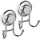 thumbnail image 1 of Ganchos con ventosa de gran potencia: toallas para baño y cocina, colgadores para toallas para guardar (2 piezas), 1 of 5