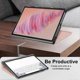 thumbnail image 2 of 11.5" Tablet Case with Stand Function, Heat Dissipation Leather Cover, Rose Gold for Universal 11.5-inch Tablets, 2 of 4