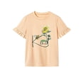 thumbnail image 1 of Camiseta de mujer con cuello redondo, camisetas de verano para acampar, ir de compras, viajar, XL, 1 of 7