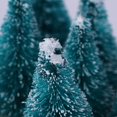 thumbnail image 7 of Keimprove Mini Christmas Tree Set 12 Pcs Miniature Artificial Pine Trees Sisal Snow Frost Trees with Wood Base for Winter Snow Miniature Scenes DIY Crafts Xmas Holiday Home Tabletop Decor, 7 of 7