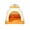 Orange, variant on Foldable Pet Tent Breathable Cave Dog Houset All Season Portable Puppy Bed for Indoor Outdoor Travel