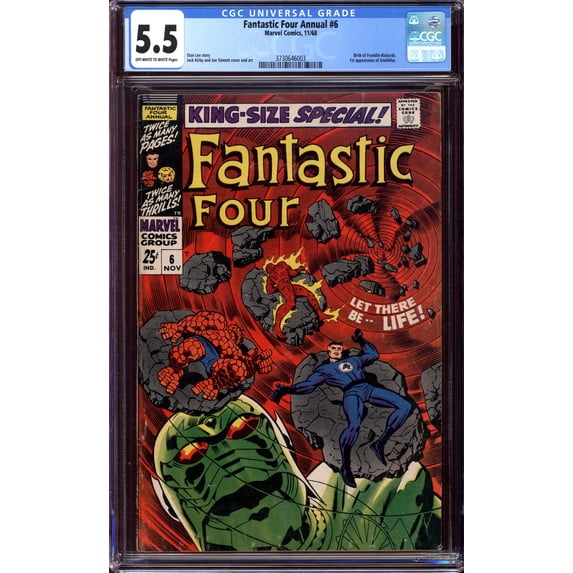 Fantastic Four Annual #6 - CGC 5.5 Comic Book