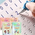 thumbnail image 2 of Envío Gratis, juguetes Montessori reutilizables, cuadernos en inglés y francés, bolígrafo, pegatina de escritura para niños, cuaderno mágico para caligrafía Dengxun unisex, 2 of 2