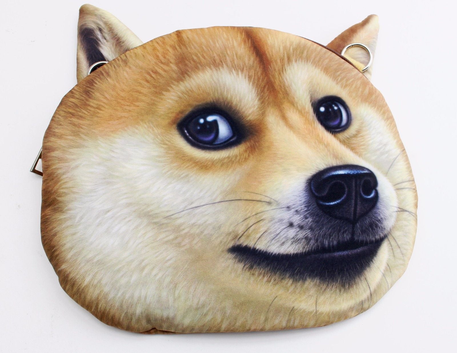Women's 3D Print Dog Face Crossbody Bag Novelty Purse
