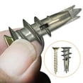 thumbnail image 6 of Self Drilling Anchors For Drywall, Brick &amp; Stone: 20 Pieces Zinc Alloy Heavy Duty Wall Anchors With Deep Thread Design For Strong Locking And Quick Installation, 6 of 7