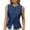 A79 Navy, variant on TrendOFT Women's Plus Size Sleeveless Button Down Jean Vest V Neck Denim Jacket Blue S