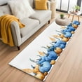 thumbnail image 2 of Blue Pumpkin Fall Runner Rug 2x6 FT, Non Slip Hallway Carpet, Thanksgiving Botanical Autumn Washable Soft Floor Carpet Throw Runner Carpet Long Rug for Entryway Kitchen Bedside Sliding Door, 2 of 9