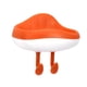 thumbnail image 5 of Wosthever Gancho de baño montado en la pared, organizador de desagüe de cocina sin perforaciones, de secado para el hogar, estuche extraíble Naranja 2Conjunto, 5 of 6