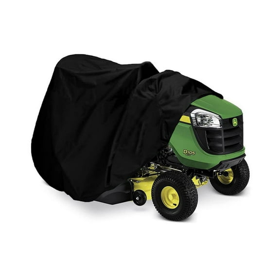 Riding Lawn Mower Cover, Waterproof Tractor Cover Fits Decks up to 54",Heavy Duty  Polyester Oxford, Durable, UV, Water Resistant Covers for Your Rider Garden Tractor Outdoor Lawn Mower Storage
