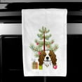 thumbnail image 3 of Carolines Treasures BB1596WTKT Christmas Tree and Cavalier Spaniel White Kitchen Towel Set of 2 Dish Towels 19 X 25", 3 of 3