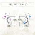 thumbnail image 3 of YAFEINI Best Friend Necklace 925 sterling silver BFF Friendship Sister Matching Necklaces for 2 Bestie Gifts Women Sisters Birthday Valentines Day Gifts for Friends, 3 of 5