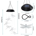 thumbnail image 7 of Solar Wind Chimes Outdoor, Color-Changing Solar Mobile Wind Chime Waterproof Solar Powered LED Hanging Lamp for Outdoor Garden Festival Decoration, 7 of 7