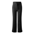 thumbnail image 4 of SIYUDAN Womens Pants Women Casual Pants Black Adult Work Pants For Women Lounge Pants Women Cargo Pants Women High Waisted Fall Pants, 4 of 5