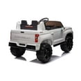 thumbnail image 3 of Chevrolet 24 V Ride on Cars for Kids, Licensed Chevrolet Silverado 2 Seater Powered Ride On Toys Cars with Remote Control, Electric Car for Kids 3-8 w/Music Player/LED Headlights/Safety Belt, White, 3 of 11