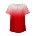 thumbnail image 4 of 2023 Plus Size Womens Tunic Tops To Wear With Leggings Summer Short Sleeve, 4 of 5