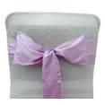 thumbnail image 3 of Darling Souvenir Pack Of 10 Satin Chair Sashes Bow Sash For Wedding & Events Supplies Party Decoration Chair Cover Sash - Colors Available, 3 of 6