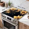 thumbnail image 4 of Stove Top Cover for Home Decoration Kitchen Pad Non-Stick Washable Cooktop Covers Countertop Protector Keep Stove Clean 28"x20" (Sunflower), 4 of 7