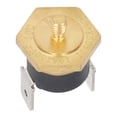 thumbnail image 4 of Temperature Switch, 5PCS KSD301 Copper Thermostat Safe To Use M4 Thread Bimetal Normally Closed  For Cleaner For Water Heater 40 Degrees Celsius ,60 Degrees Celsius ,80 Degrees, 4 of 8