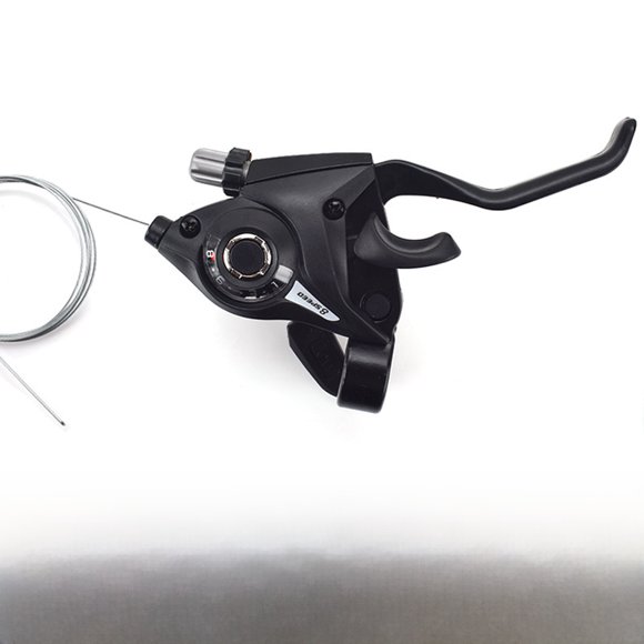 EF51 Mountain Bike Right-Side Thumb Shifter: 8-Speed Integrated Brake & Gear Lever, 21/24/7/8 Speed Compatible, One-Piece Design for Smooth Shifting, Durable Construction, Easy Installation – Ideal