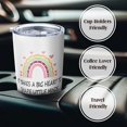 thumbnail image 5 of Difference Maker Gifts for Women, 20 Oz Coffee Tumbler with Lid and Straw, Appreciation Gifts for Teachers Coworkers, Thank You Gift for Boss Leader Employee, 20 Oz Stainless Steel Tumbler, 5 of 6