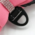 thumbnail image 4 of OUSITAID Dog Harness  Rhinestone Bling Bowknot Harness Adjustable Reflective Collar Vest for Pet Dogs Puppy, 4 of 5