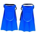thumbnail image 1 of Altavoces de Buceo de Pvc Profesionales, Orificio de Drenaje Azul de Doble Canal, Aletas de Abrenamiento de Natación Cómodas para Niñas y Adulto, 1 of 7