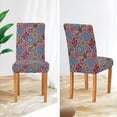 thumbnail image 3 of Yayeee 2 Pack Dining Chair Covers Stretch Parson Chairs Slipcovers Seat Protector, Colorful Mandala Pattern, 3 of 6