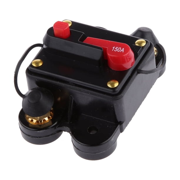 Disyuntor de 20-300 A con portafusibles para el hogar, inversor de fusibles para audio de coche 150A