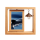 thumbnail image 1 of El agua del océano mar Whale Science Nature Picture Marco giratorio de madera 4x6, 1 of 3