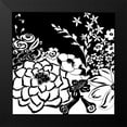 thumbnail image 2 of Zarris, Chariklia 20x20 Black Modern Framed Museum Art Print Titled - Tokyo Garden IV, 2 of 5