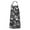 White Mushroom Silhouette, variant on Red Mushroom Insect Light Pattern Apron-Garden Aprons for Women with Pockets-Cotton Linen Waterproof Kitchen Cooking Gardening Aprons Adjustable for Kitchen,Cooking,BBQ and Salon 33x27 Inch
