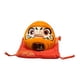thumbnail image 4 of Alcancía Daruma de cerámica, decoración de escritorio, colección de muñecas Daruma, olla de ahorro para naranja, 4 of 9