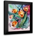 thumbnail image 1 of Kovacs, Anna Brigite 15x18 Black Modern Framed Museum Art Print Titled - Tulips, 1 of 5