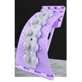 thumbnail image 5 of Adjustable back stretcher-three-stage lumbar spine support, spine decompression and back massager for pain relief and treatment of scoliosis-purple, 5 of 7