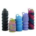 thumbnail image 6 of Douhoow 500ml Collapsible Water Bottle Foldable Cup Leak-Proof Silicone Sports Bottle, 6 of 7
