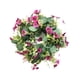 thumbnail image 4 of Coronas para puerta de entrada, adorno floral de seda artificial, coronas decorativas de primavera Corona de orquídeas rosas, 4 of 8