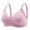 Pink, variant on Womens Wireless Bras with Support and Lift Plus Size Lift Push up Bras Full Coverage Comfort Wirefree Bralettes Wine 1
