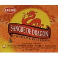 thumbnail image 2 of Dragon's Blood - Case of 12 Boxes, 10 Cones Each - HEM Incense From India, 2 of 2