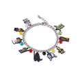 thumbnail image 1 of Pulsera con dijes STAR WARS Chibi con personajes de plata esmaltada, 1 of 7